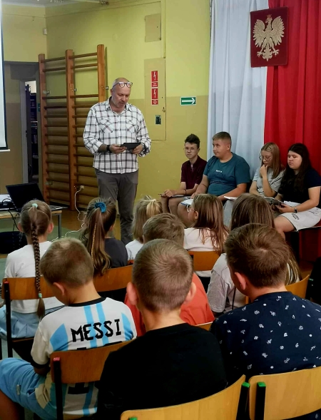 Narodowe czytanie w Dzierżanowie