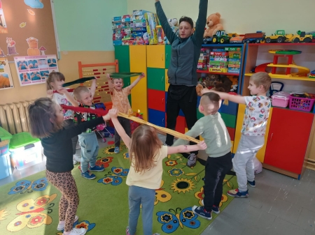 Aktywna przerwa w oddziale przedszkolnym 