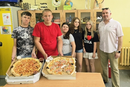 Wspaniała Piątka z klasy ósmej